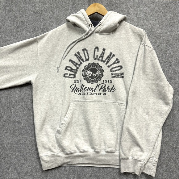 Prairie Mountain Other - Prairie Mountain Hoodie Men's Large Grey Grand Canyon National Park AZ